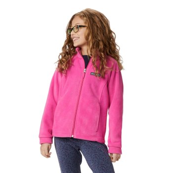 Columbia Benton Springs Fleece, Chamarras Rosas Para Niña | 235108-YKB